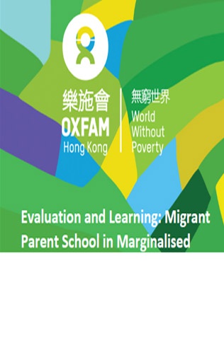 Evaluation and Learning of Migrant Parent School in Marginalised Communities